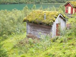 hermosos fiordos de noruega foto