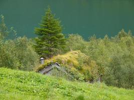 beautifull fjords of norway photo