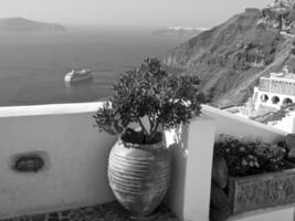 the greek island santorini photo