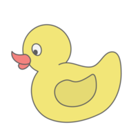 Aesthetic Baby Born Duck Toys Collection Set png