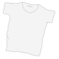 ensemble de collection de t-shirts blancs esthétiques baby born png