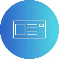 Identity Card Vector Icon