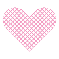 Cute Heart Line Logo Symbol png