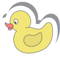 Aesthetic Sticker Baby Born Duck Toys Collection png