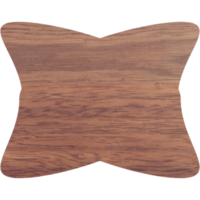 Vintage Wooden Sheet Wood in Basic Shape Collection png