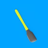 Spatula isolated on a background photo