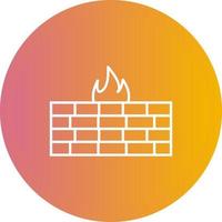 Firewall Vector Icon