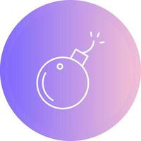 Exploding Cannon Ball Vector Icon