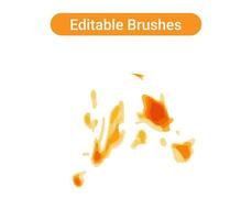 Brush strokes Pro vector