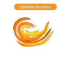 Brush strokes Pro vector