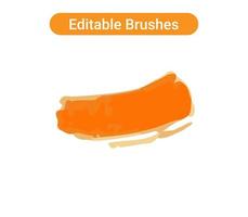 Brush strokes Pro vector