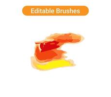 Brush strokes Pro vector