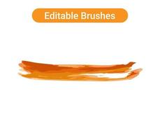 Brush strokes Pro vector