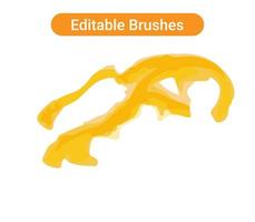 Brush strokes Pro vector