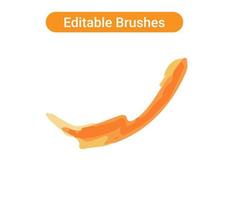 Brush strokes Pro vector