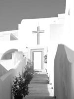 the greek island santorini photo