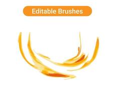 Brush strokes Pro vector