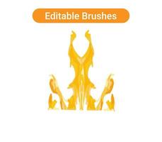 Brush strokes Pro vector