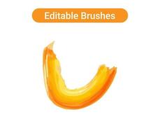 Brush strokes Pro vector