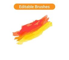 Brush strokes Pro vector