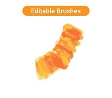 Brush strokes Pro vector