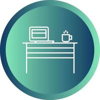 Decoration Table Vector Icon