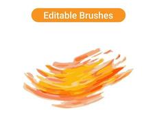 Brush strokes Pro vector