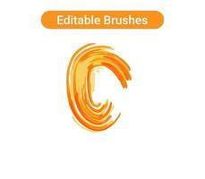 Brush strokes Pro vector