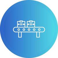 Conveyor Vector Icon