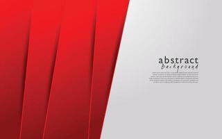 red modern abstract background design vector