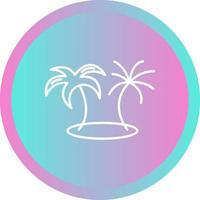 Island Vector Icon