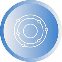Atomic Structure Vector Icon