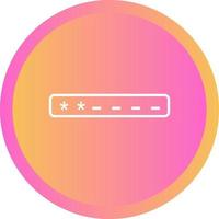 Enter Passcode Vector Icon