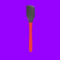 Spatula isolated on background photo