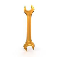 wrench isolated on background photo