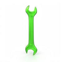 wrench isolated on background photo