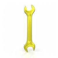 wrench isolated on background photo