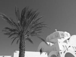 the greek island santorini photo