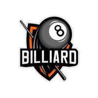 BILLIARD BALLS LOGO vector