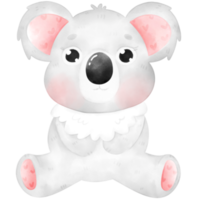 illustration de koala mignon png