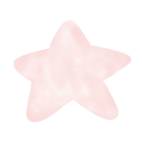 aquarelle étoile mignonne png