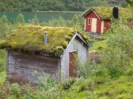 hermosos fiordos de noruega foto