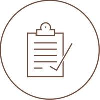 Beautiful Check Report Vector Icon