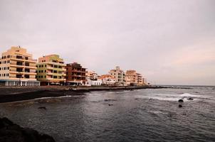 hermosa vista al mar foto