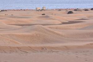 Desert view in Morocco photo