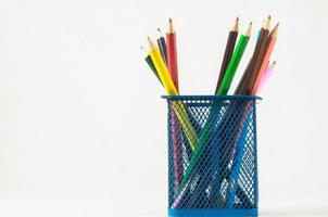 New Colored Pencils in the Box Container photo