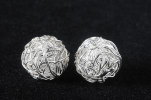 joyas hechas a mano piezas de plata foto