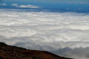 White cloud view photo