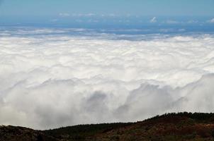 White cloud view photo