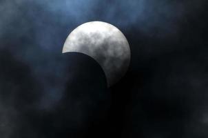 eclipse solar parcial foto